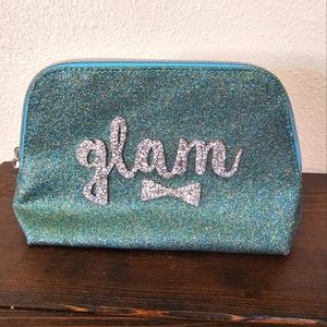 Bath and Body Works "Glam" glitter makeup bag